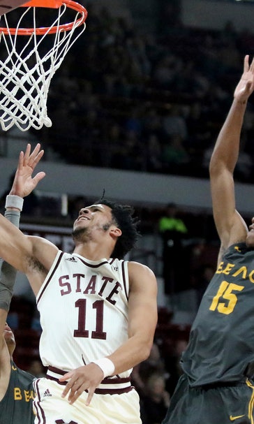 Weatherspoon leads No. 17 Mississippi St over LBSU 79-51